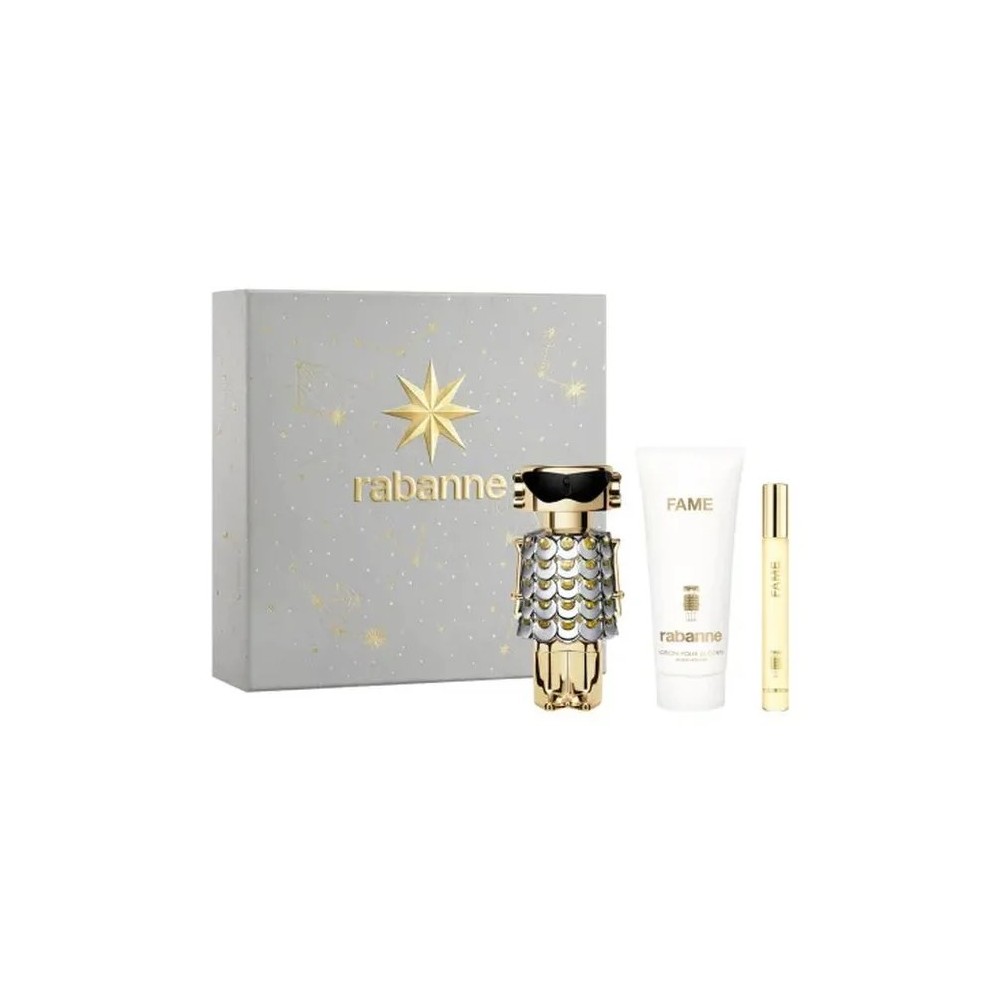 Rabanne Fame Eau De Perfume Spray 80ml Set 3 Pieces