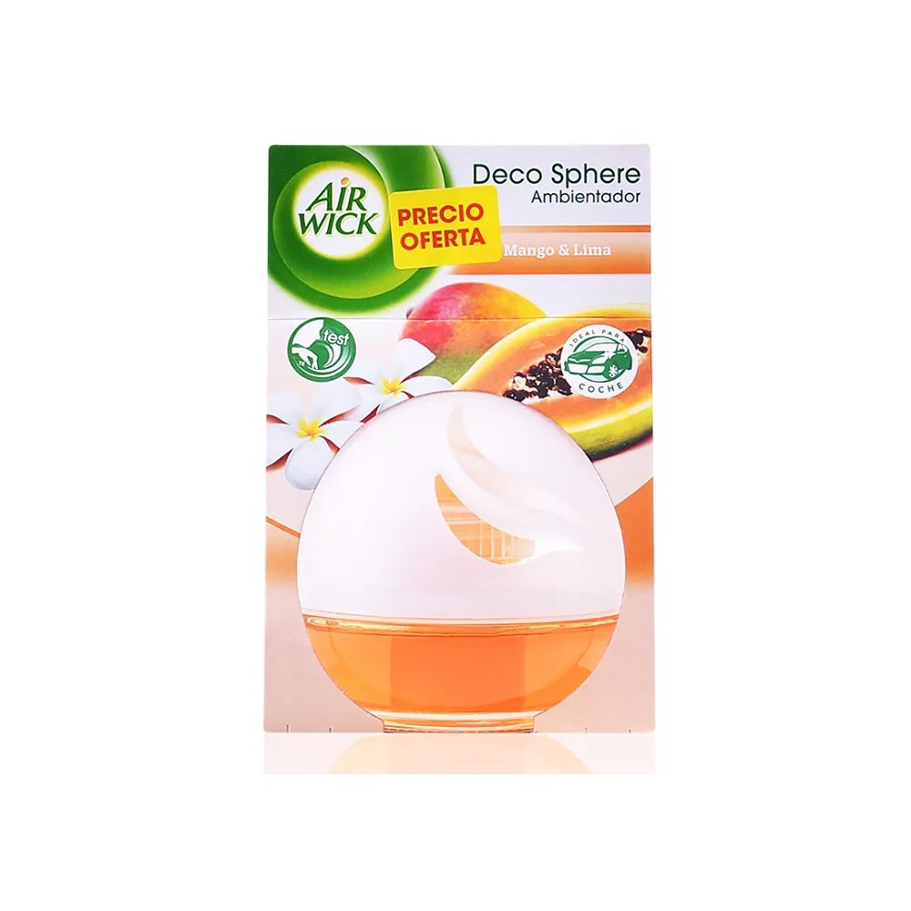 "Air-Wick Deco Sphere" mango ir laimo oro gaiviklis 75ml