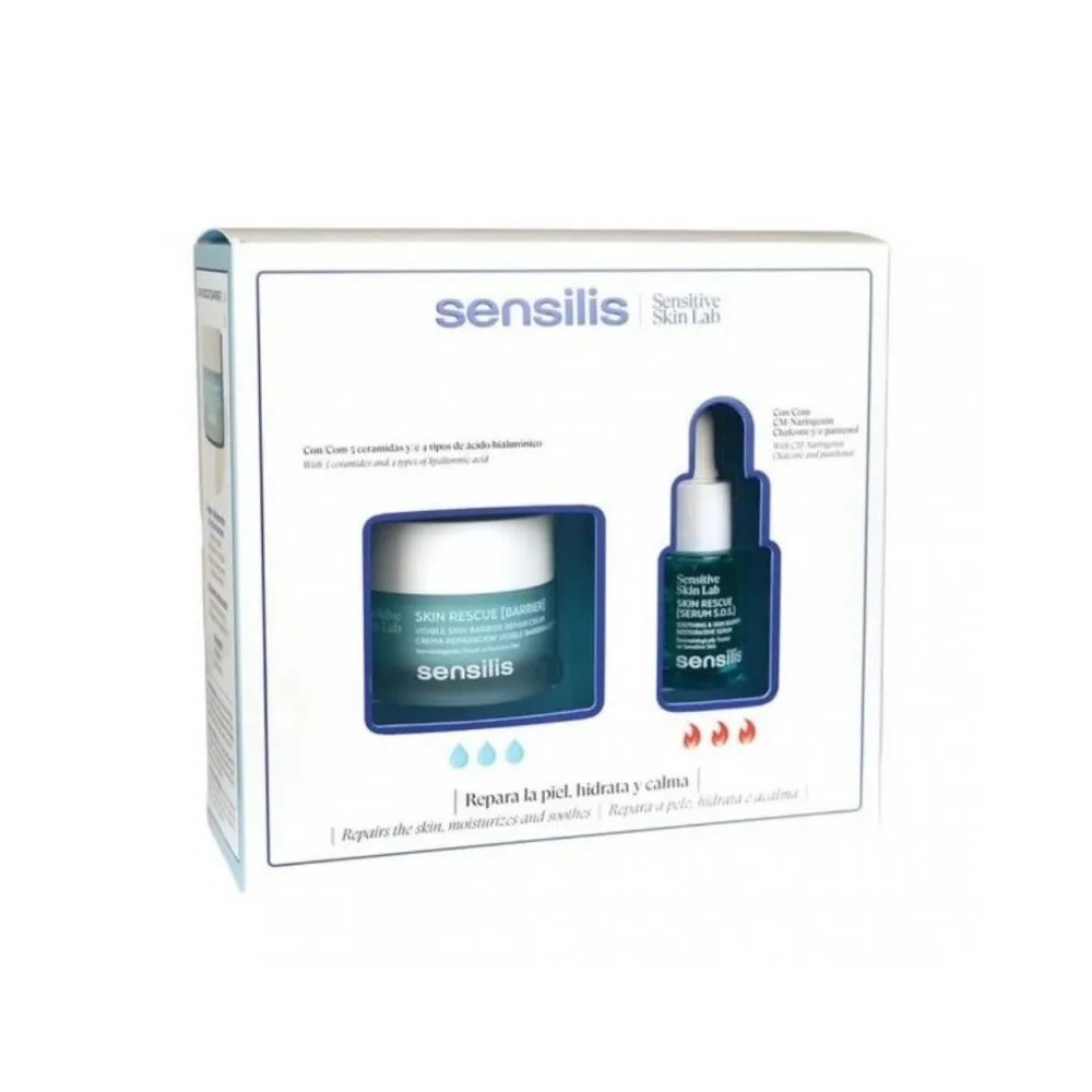 Sensilis Skin Rescue Barrier Repair Cream 50ml Set 2 Pieces