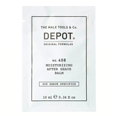 Depot, 400 Shave Specifics No. 408, Classic Cologne, Moisturizing, After-Shave Balm, 10 ml