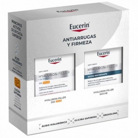 Eucerin Hyaluron Filler X3 Effect Day Cream Spf30 50ml Set 2 Pieces