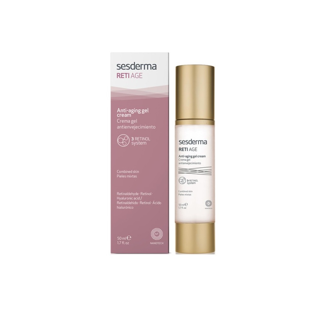 Sesderma Reti Age Anti Aging Gel Cream Gelis kremas prieš senėjimo požymius 50ml