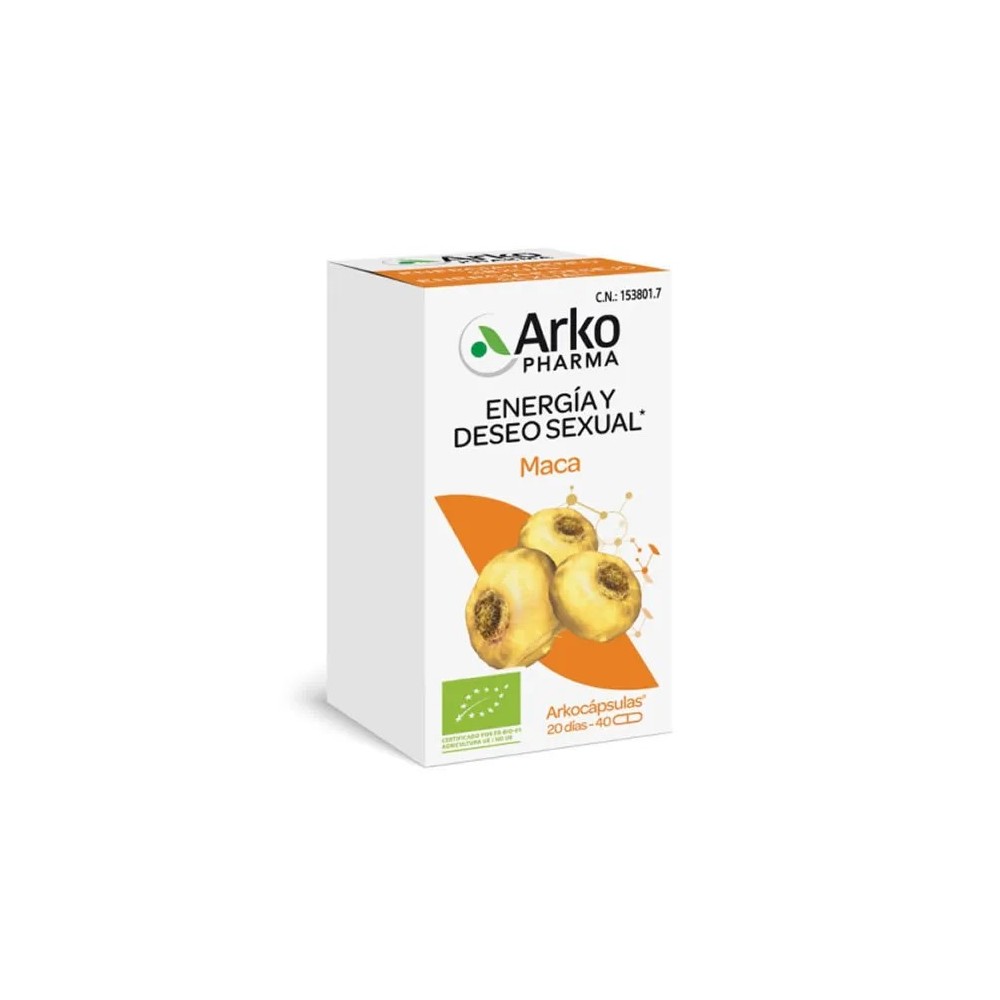 Arkopharma Maca Energy & Sexual Desire 40 Capsules