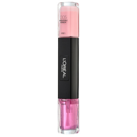 L'Oreal Paris, Infallible, Nail Polish 2-In-1, 005, Irresistible Bonbon, 2 x, 5 ml