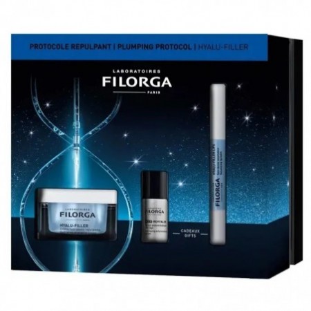 Filorga Hyalu-Filler Hydrating Plumping Cream 50ml Set 3 Pieces