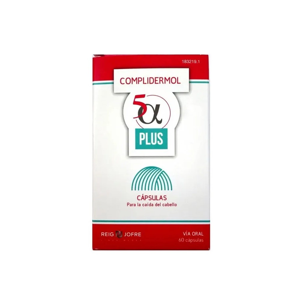 Complidermol 5 Alpha Plus 60 Capsules