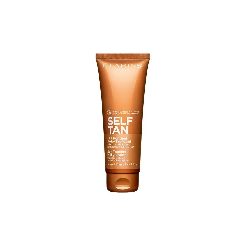 Clarins Self Tanning Milky Lotion Face And Body 125ml