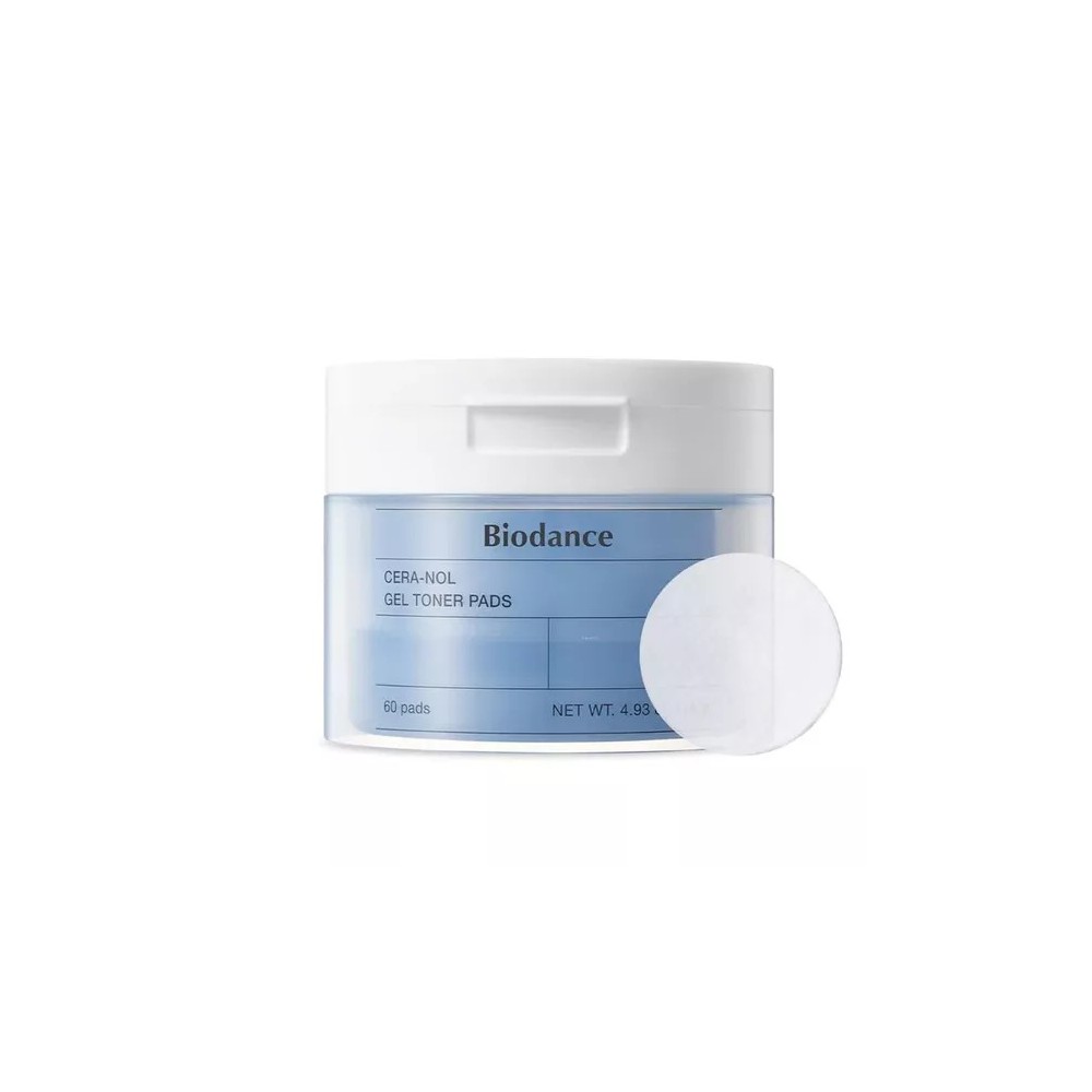Biodance Ceranol Gel Toner Pads geliniai toniko diskeliai 60 vnt