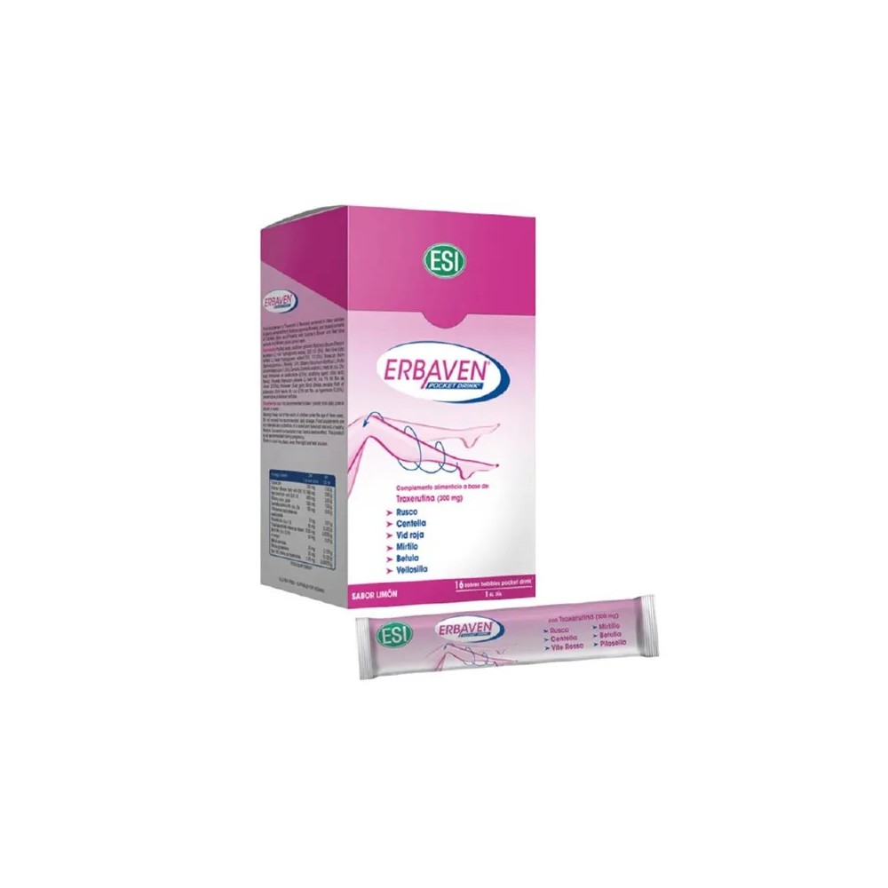 Esi Erbaven Pocket Drink 16 Sobres