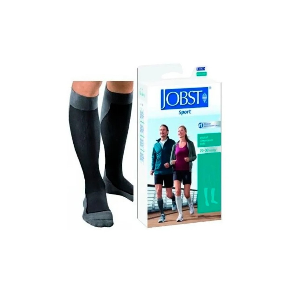 Jobst Sport Sock Black Grey XL