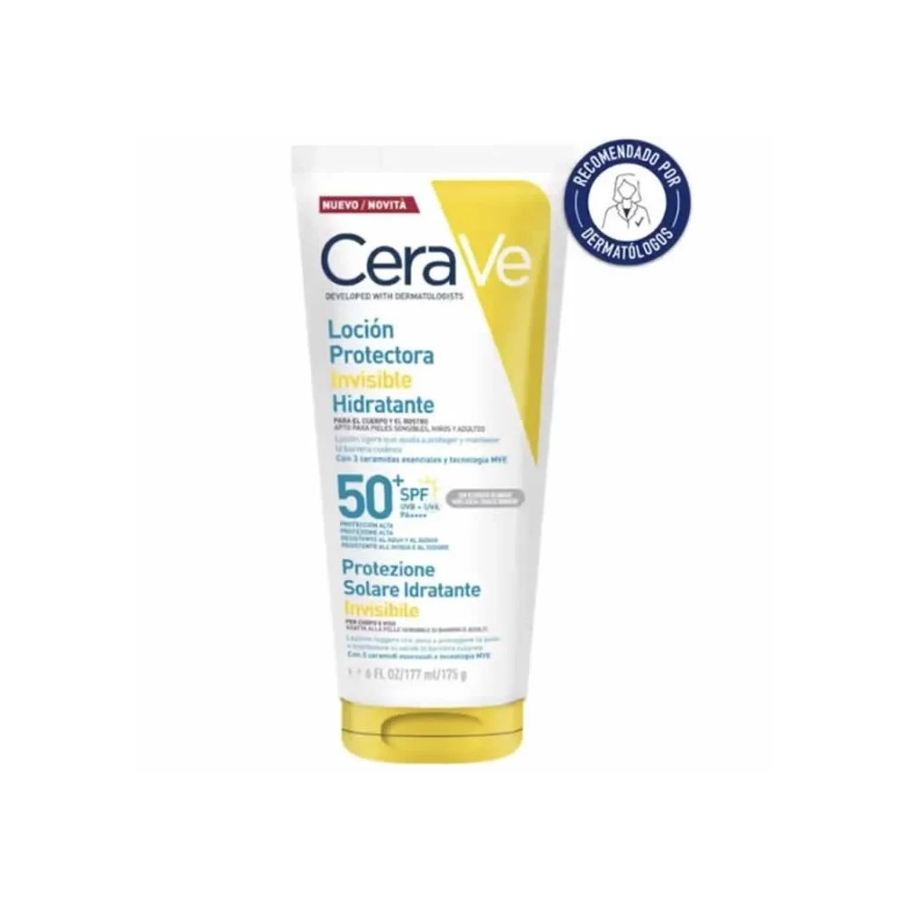 CeraVe Invisible Hydrating Protective Lotion Spf50+ 75ml