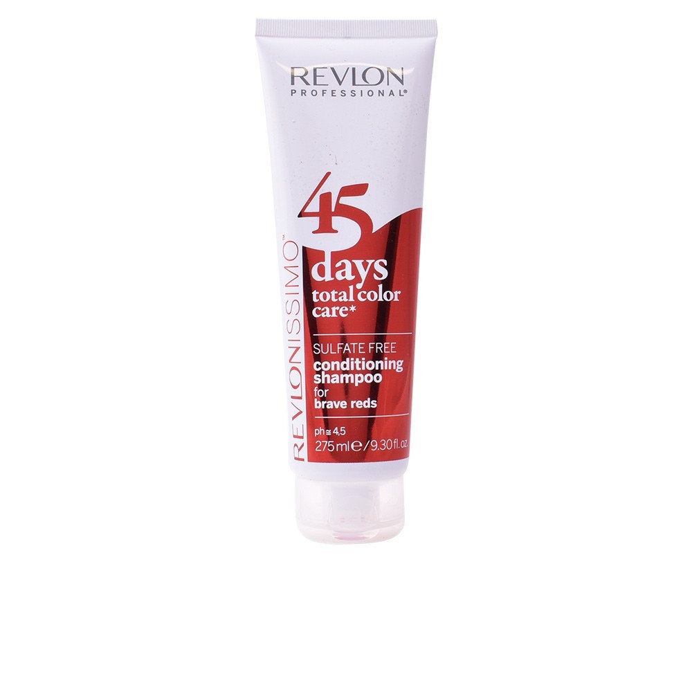 Revlon Revlonissimo 45 dienų kondicionuojantis šampūnas Brave Reds 275ml