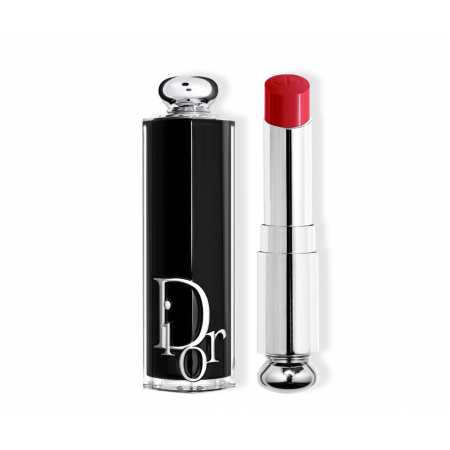 Christian Dior, Addict, Shine, Cream Lipstick, 758, Lady Red, Refillable, 3.2 g