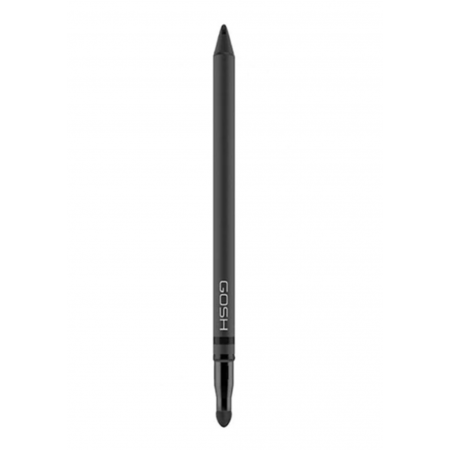Gosh, Infinity, Double, Gel Pencil Eyeliner, 002, Carbon Black, 1.2 g