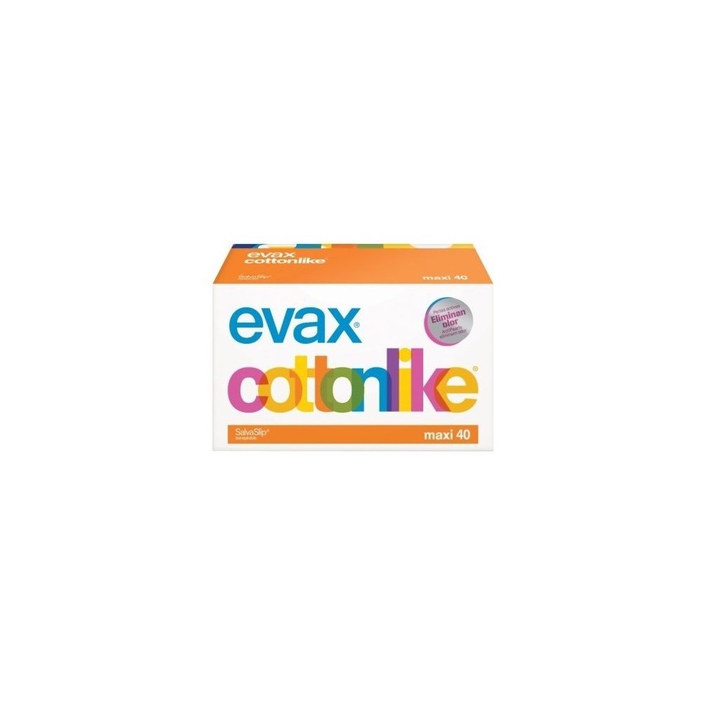 "Evax Cottonlike Maxi" kelnaitės 40 vienetų