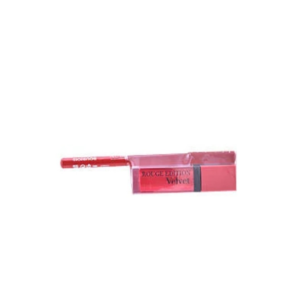 Bourjois Rouge Edition Velvet lūpų dažų rinkinys 13 Funchsia 2 vnt