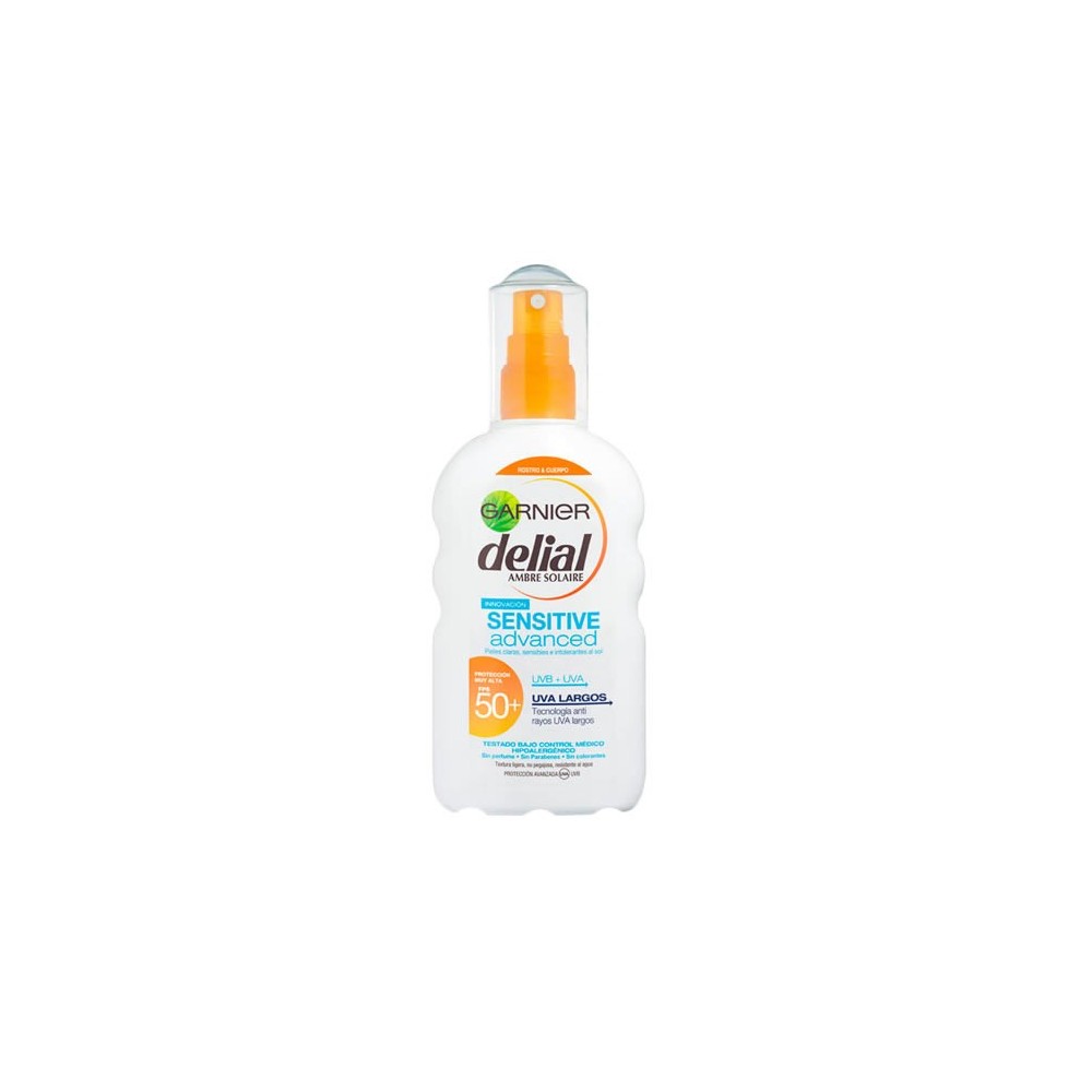 "Delial Sensitive Advanced Spray Spf50" purškiklis 200ml