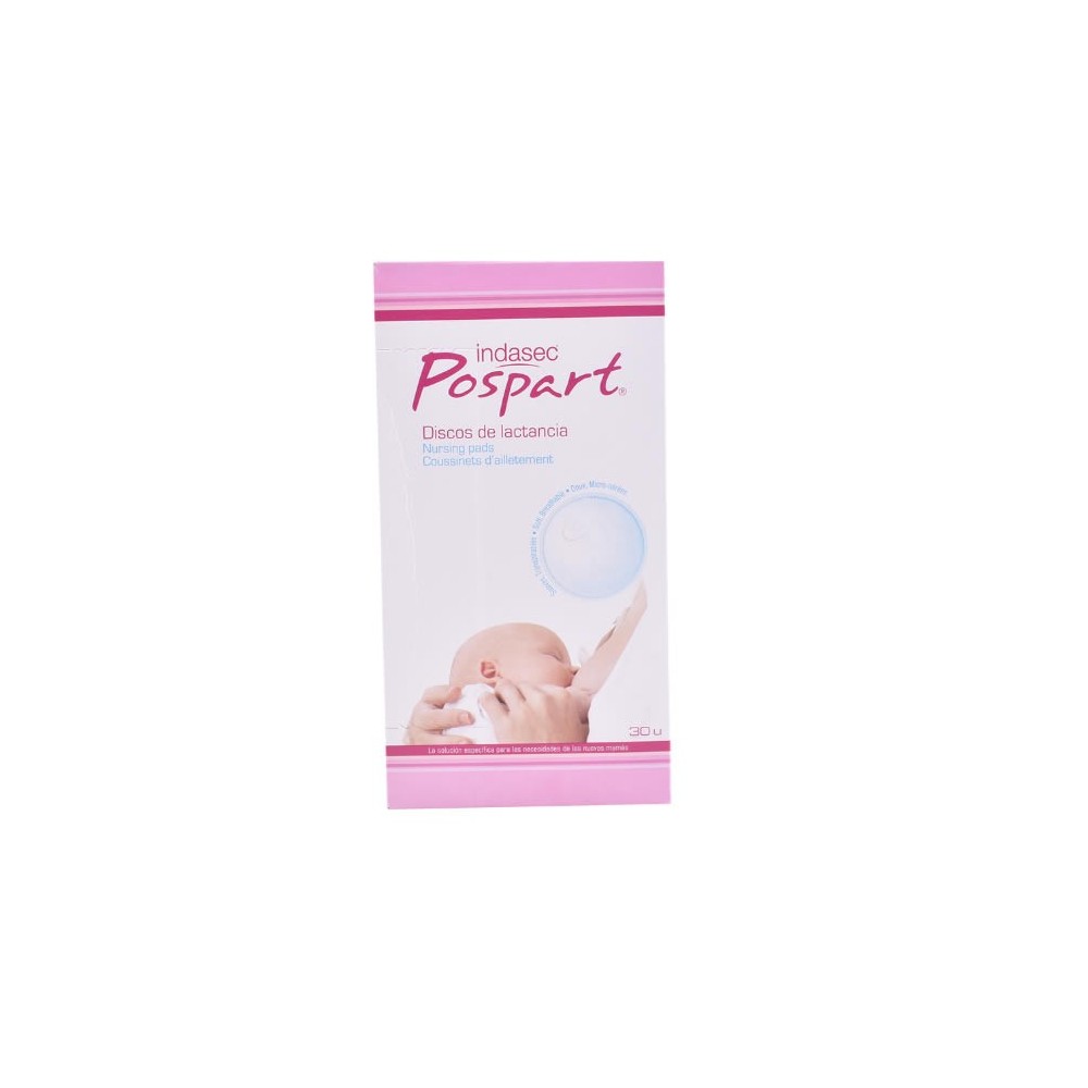 Indasec Pospart Nursing Pads 30 Units