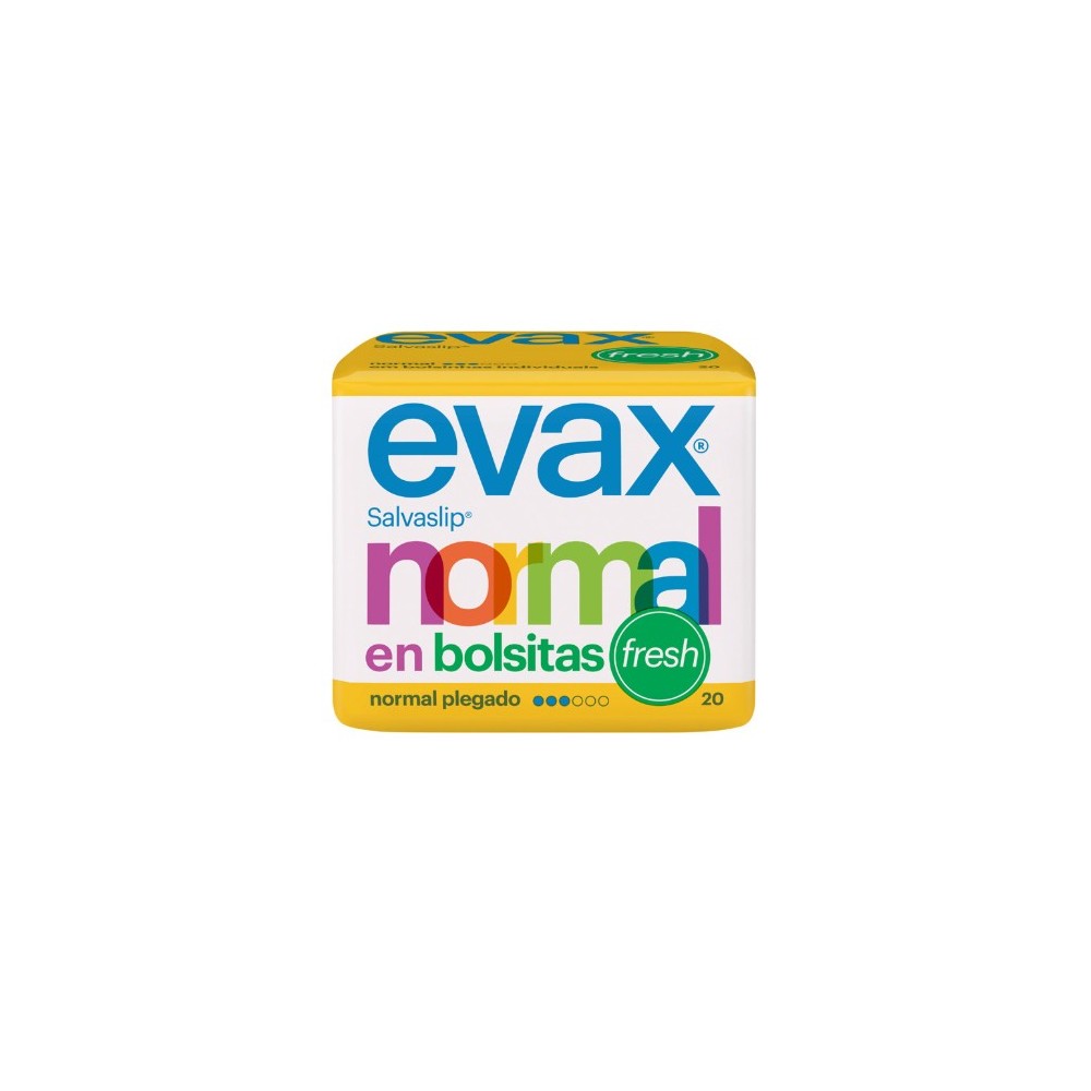 Evax  Normal Fresh Pantyliners Small Bags 20 Units