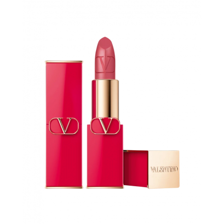 Valentino, Rosso, Satin Finish, Cream Lipstick, 104R, Refillable, 3.5 g