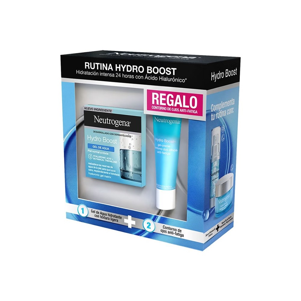 "Neutrogena Hydro Boost"  drėkinamųjų veido odos priemonių rinkinys - kremas 50 ml , 2 vnt