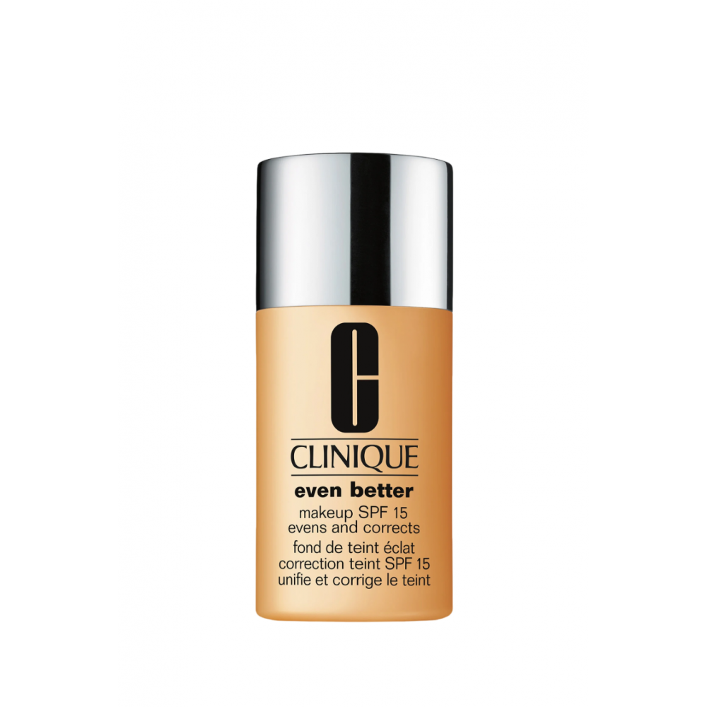 Clinique, Even Better, Natural Finish, Liquid Foundation, WN 54, Honey Wheat, SPF 15, 30 ml