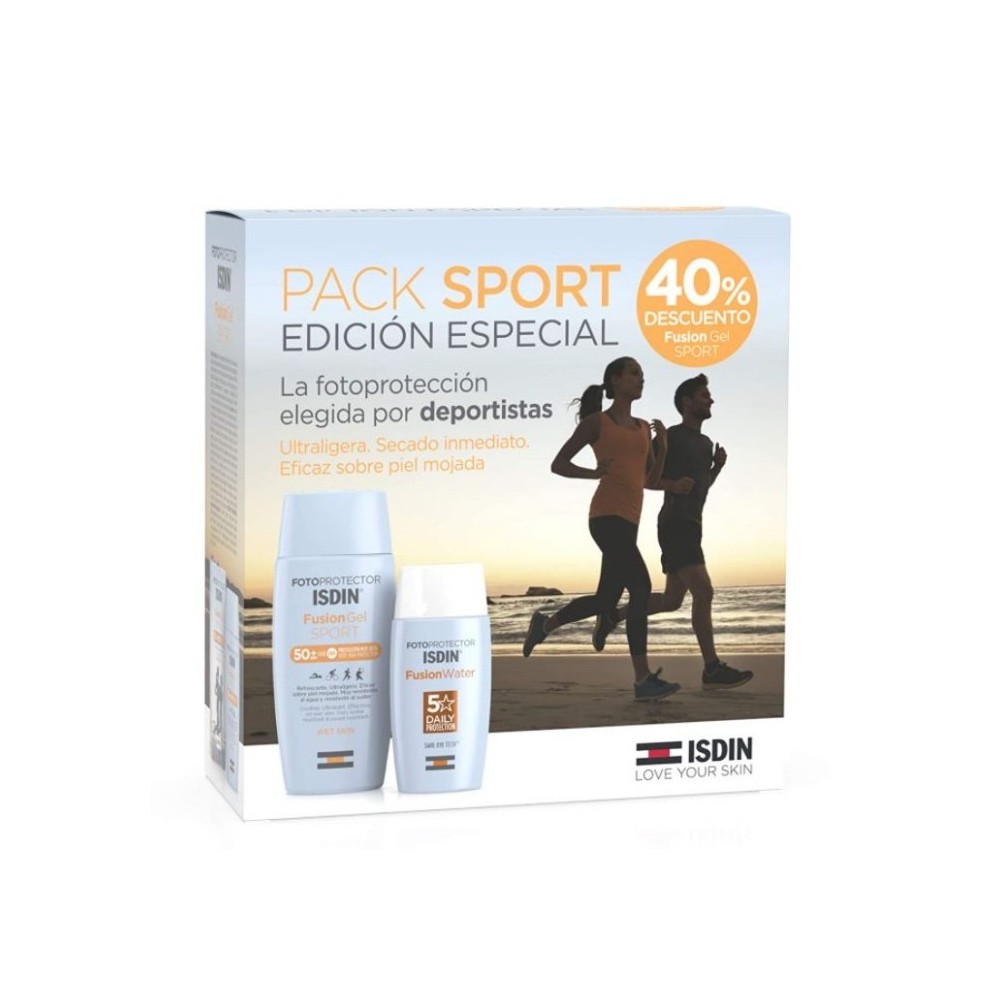 Isdin Fotoprotector Fusion Gel Sport Spf50 100ml + Fusion Water 50ml