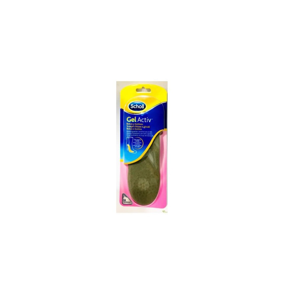 Scholl GelActiv Insoles For Boots Size 35-40.5