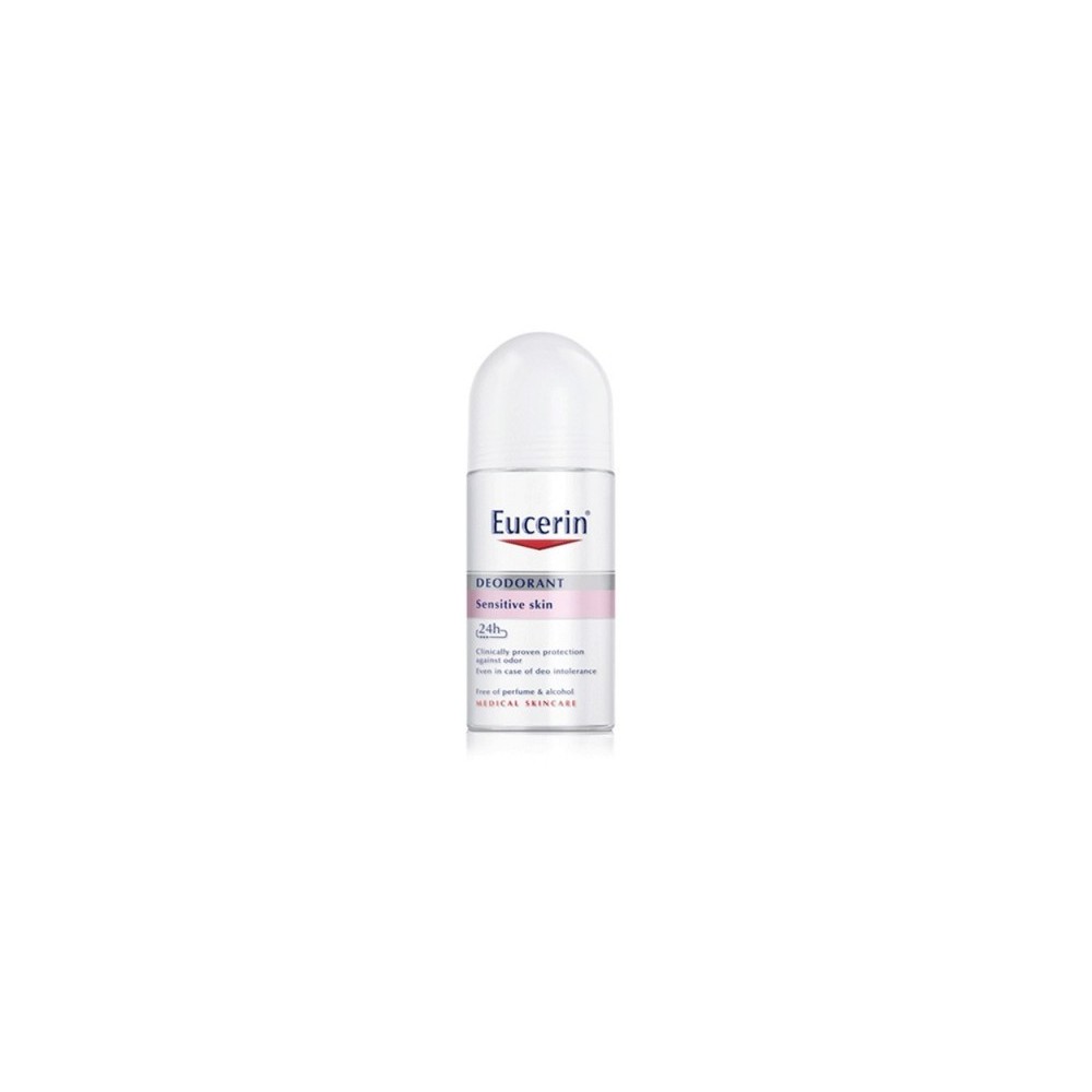 Eucerin dezodorantas jautriai odai Roll On 24 valandoms 50ml