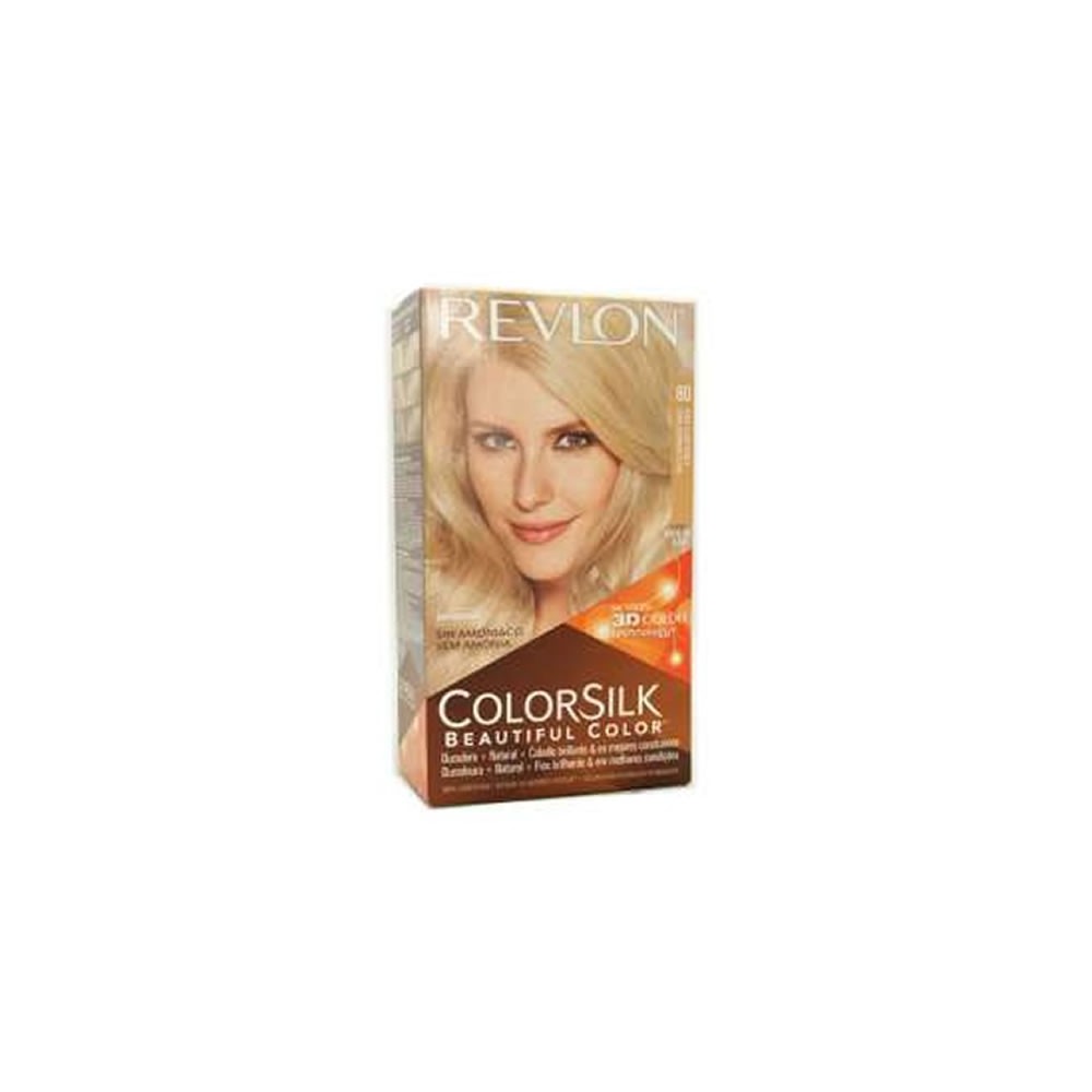 Plaukų dažai "Revlon Colorsilk Ammonia Free 80 Light As Blonde