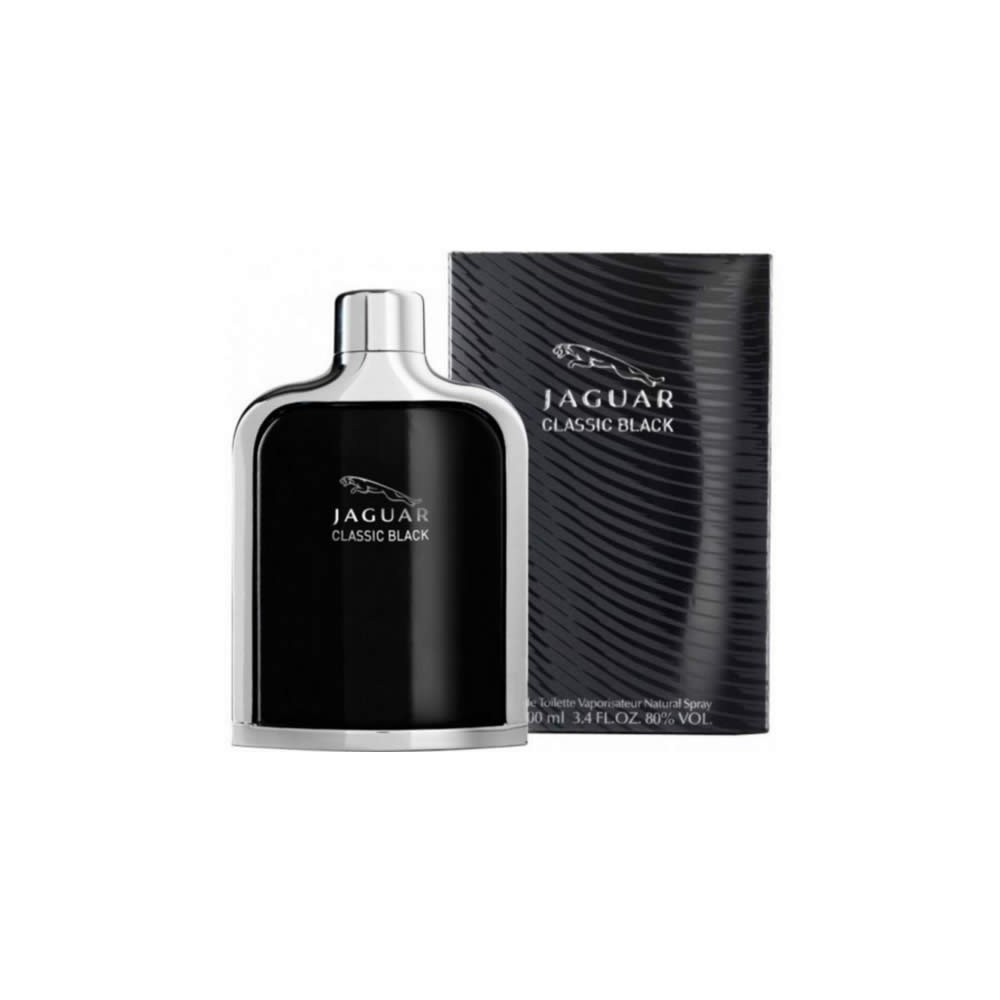 "Jaguar Classic Black" tualetinis vanduo su purškikliu 100ml