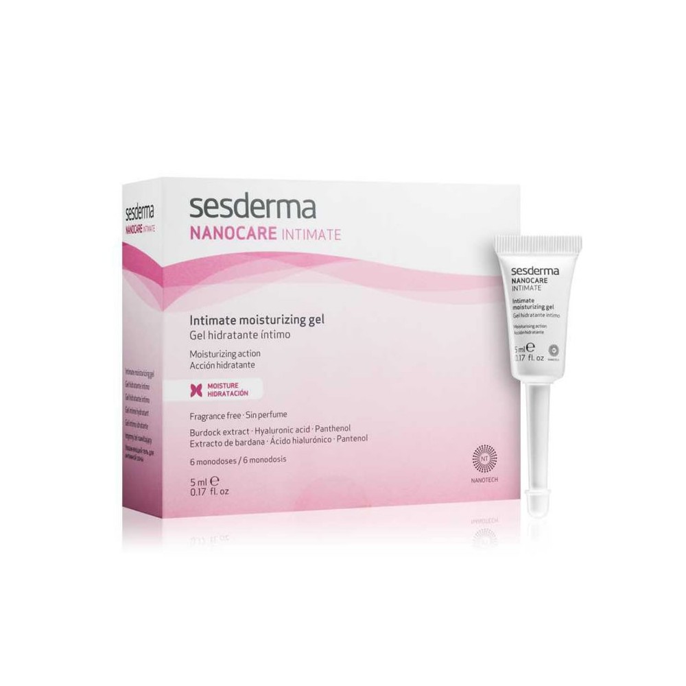 Sesderma Nanocare Intimate Intimate Moisturiser 6 X 5ml