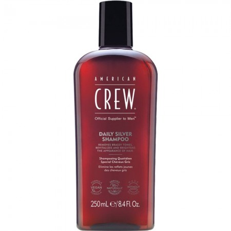American Crew, Daily Silver, Paraben-Free, Hair Shampoo, For Colour Protection, 250 ml