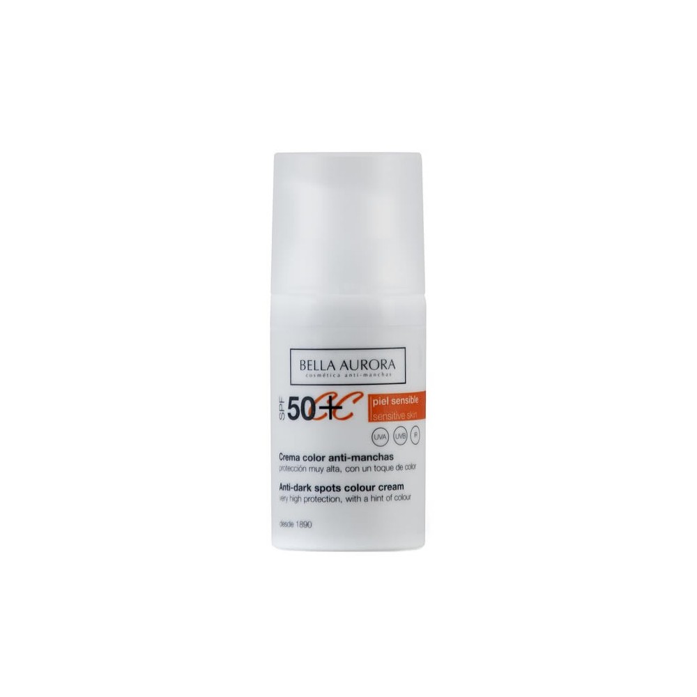Bella Aurora Anti Dark Spot Colour Cream Spf50+ 30ml