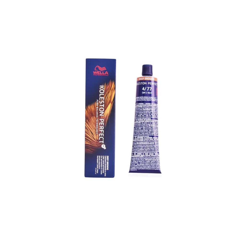 "Wella Koleston Perfect Me+ 4/77 Deep Browns" plaukų dažai  60ml