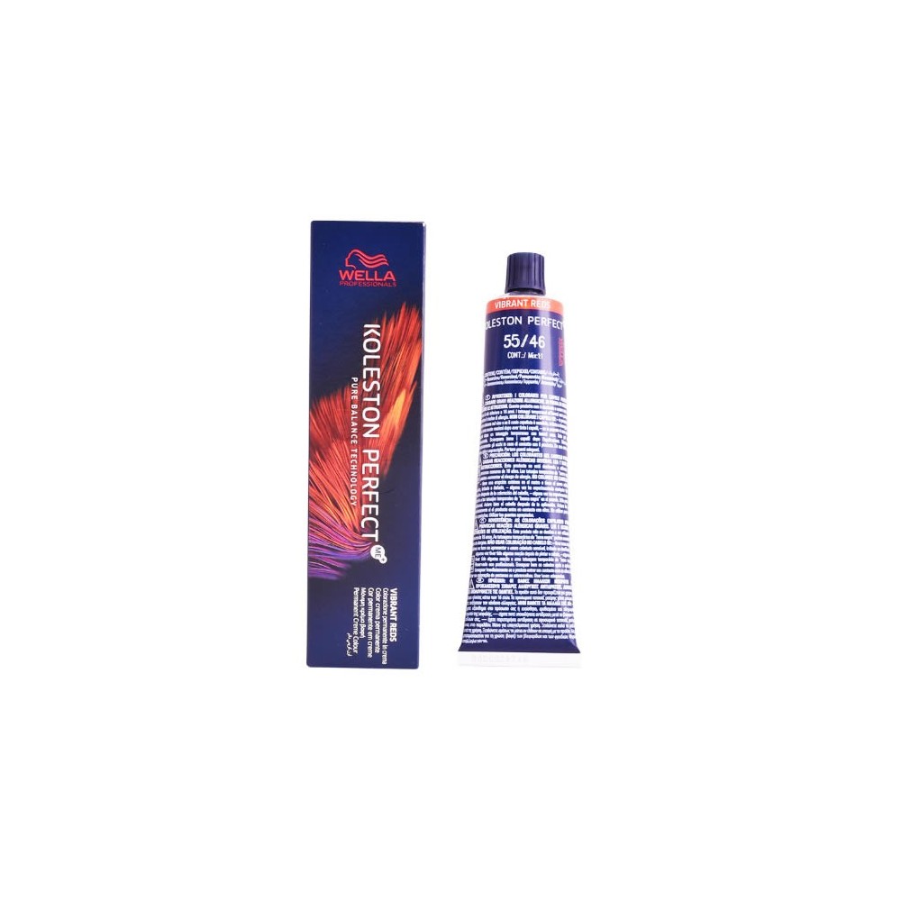 "Wella Koleston Perfect Me+ 55/46 Vibrant Reds" plaukų dažai 60ml