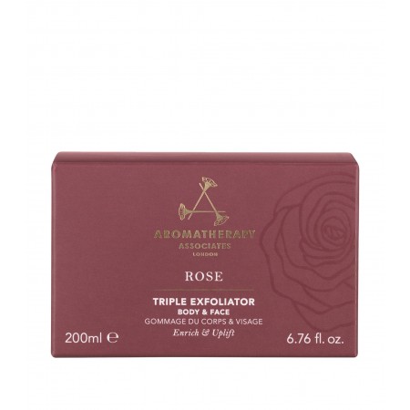 Aromatherapy Associates, Rose, Natural Essential Oils, Exfoliating Scrub, 200 ml