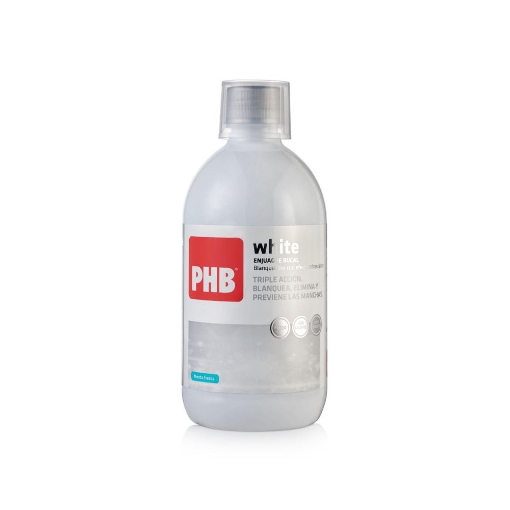 Phb White Enjuague Bucal 500ml