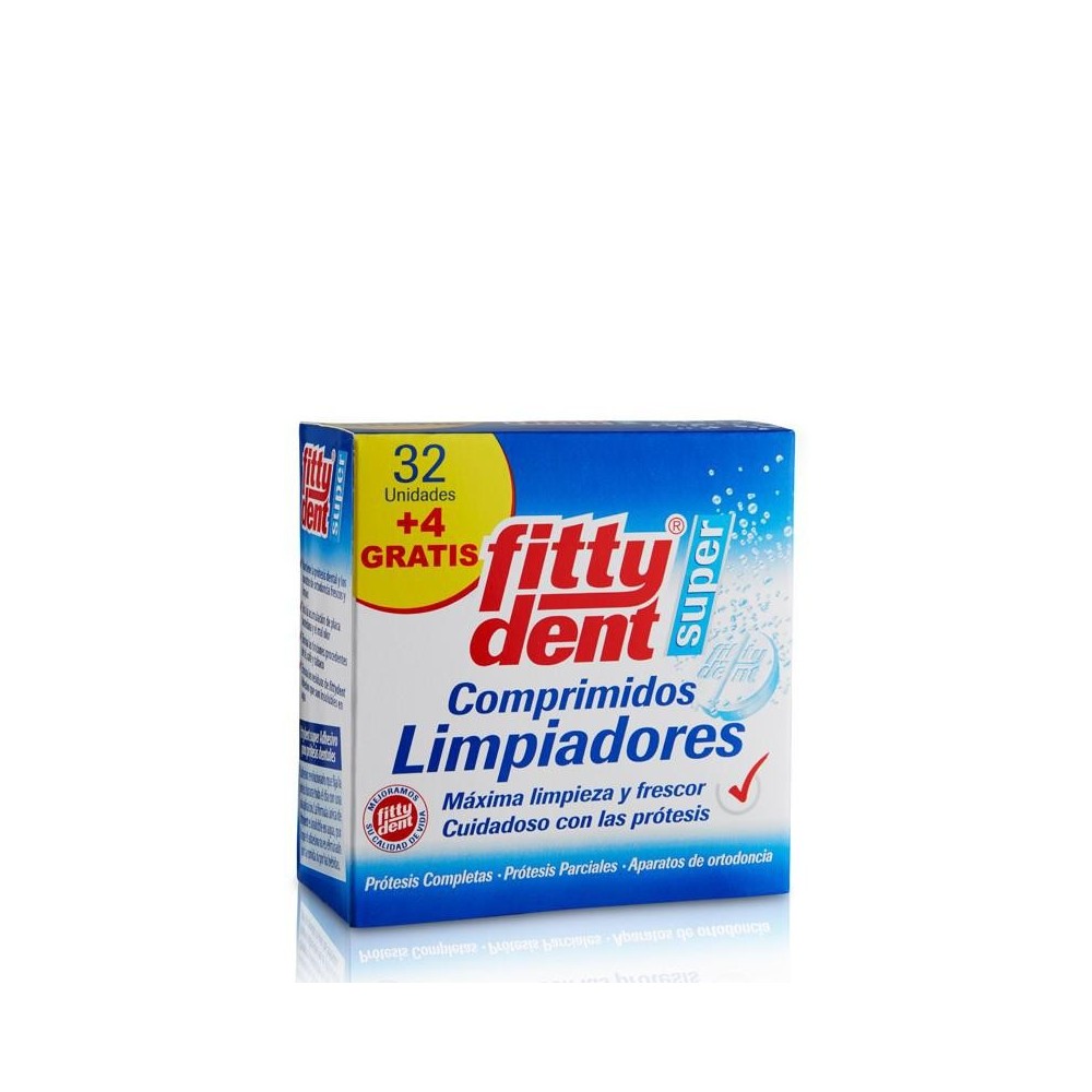 "Phb Fittydent Super Compressed Cleaners" 32 vienetai