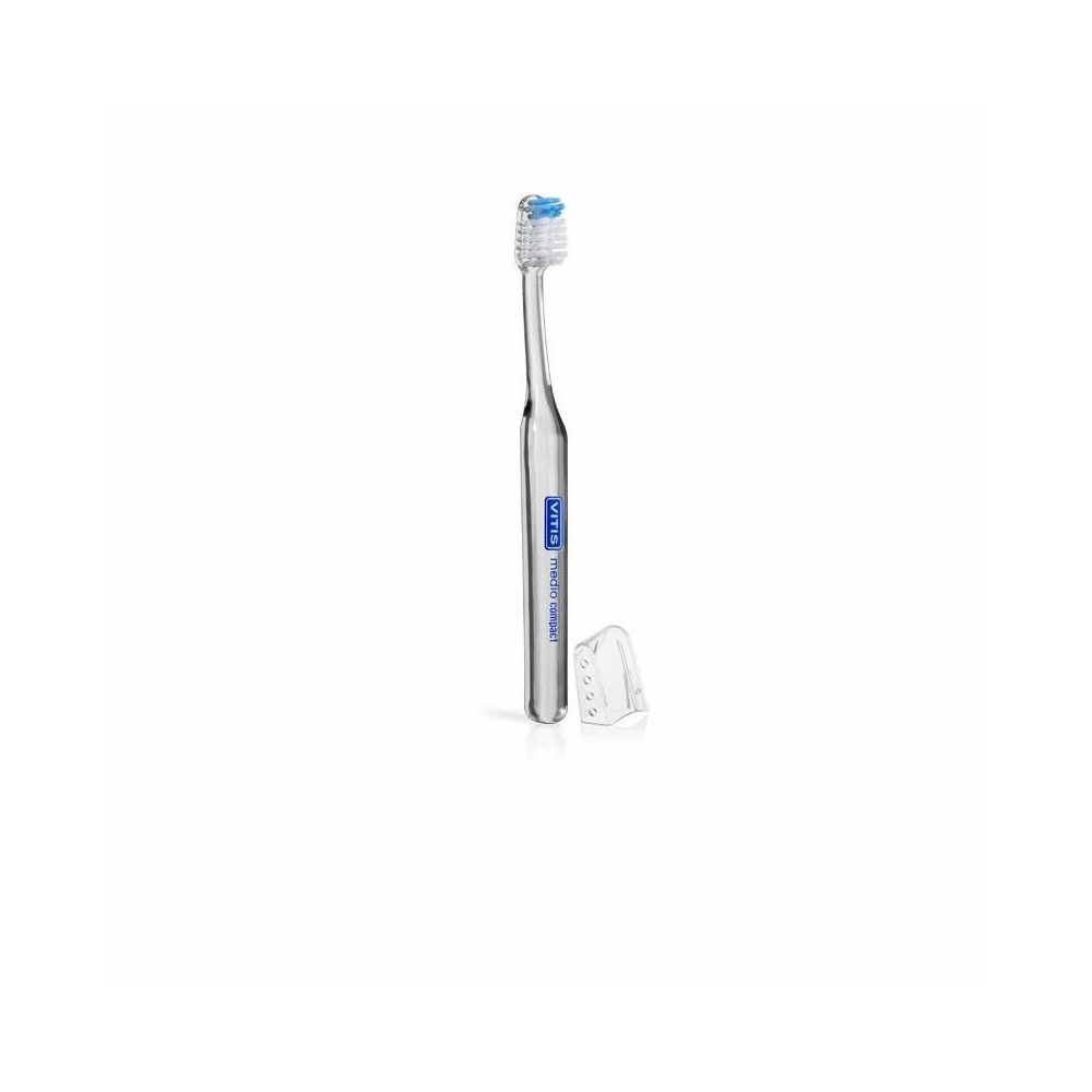 Vitis Compact Medium Toothbrush