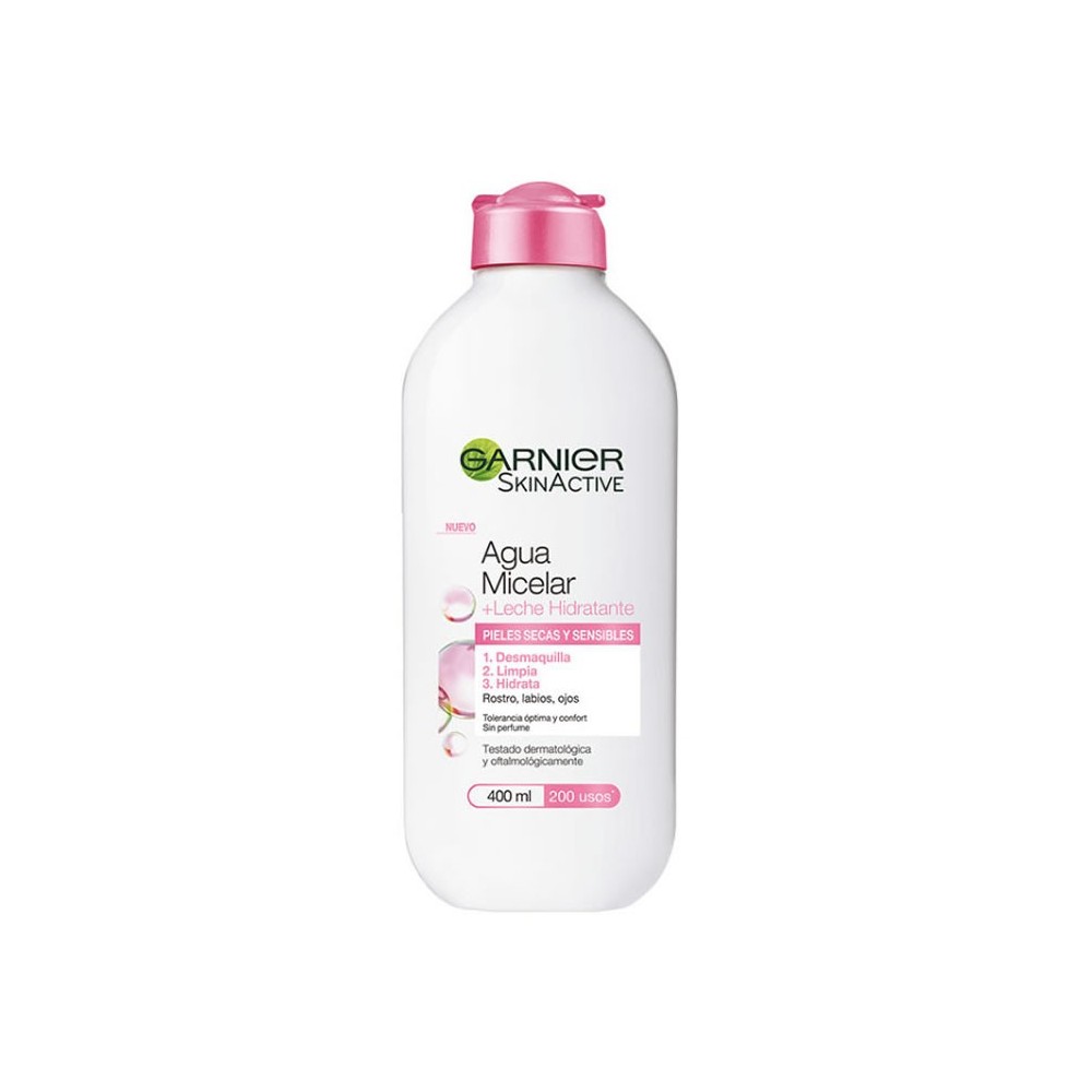 "Garnier SkinActive" micelinis vanduo ir drėkinamasis pienelis 400 ml