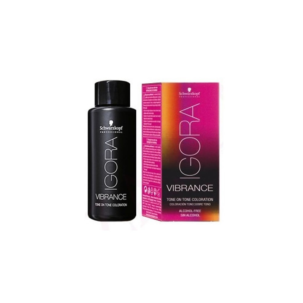 Pusiau ilgalaikiai plaukų dažai Schwarzkopf Igora Vibrance Nº5-0 Šviesiai ruda 60ml