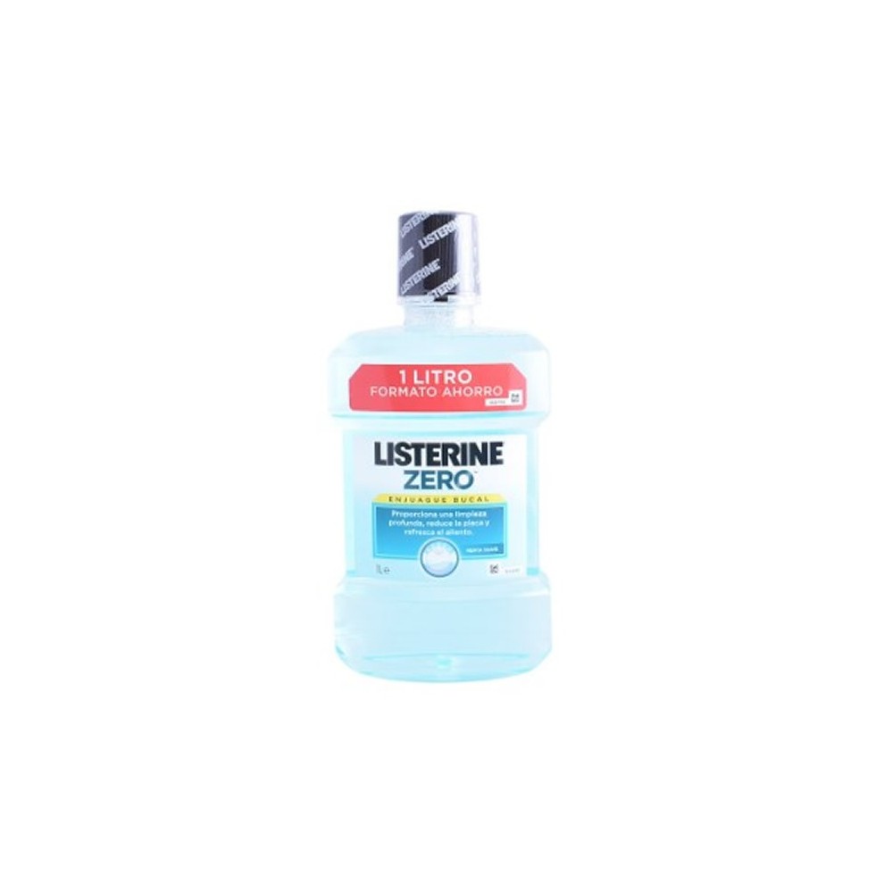 Listerine Zero Alcohol Mouthwash Soft Mint 1000ml