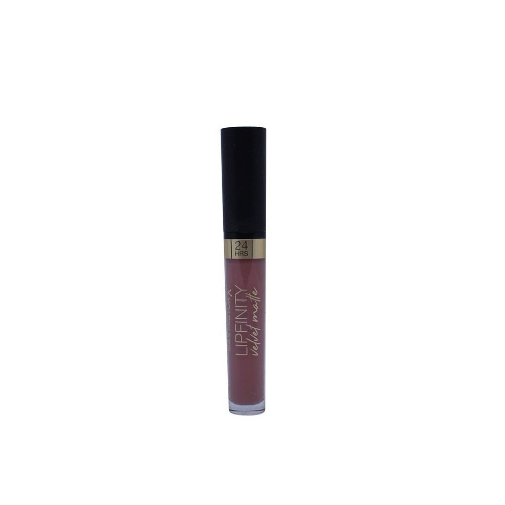 Skysti lūpų dažai Max Factor Lipfinity Velvet Matte 035 Elegantiška ruda